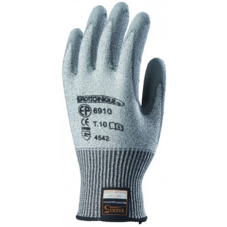Gants anti-coupure multifibres paume enduite