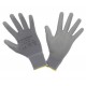 Gants tricotés polyamide Gris