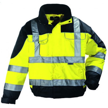 Blouson Breathane hi-viz jaune/marine 