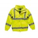 Blouson haute visibilité jaune fluo