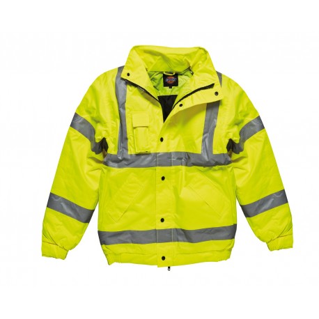 Blouson haute visibilité jaune fluo