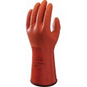 Gants Showa Orange PVC fourrés spécial froid -20°