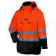 VESTE POTSDAM Orange/Bleu marine