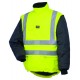 DOUBLURE POTSDAM Jaune/Gris noir
