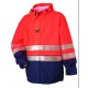 VESTE LILLEHAMMER Orange/Bleu marine