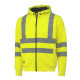 VESTE A CAPUCHON Jaune