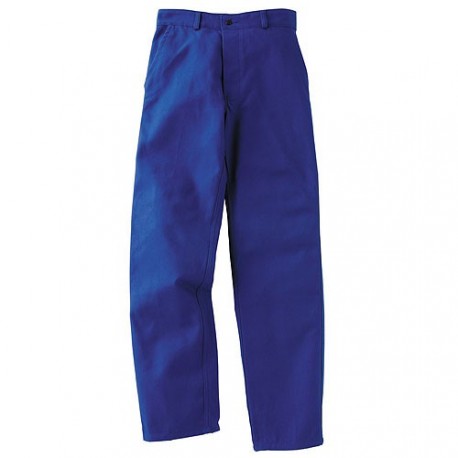 Pantalon de travail bleu bugatti 100% coton