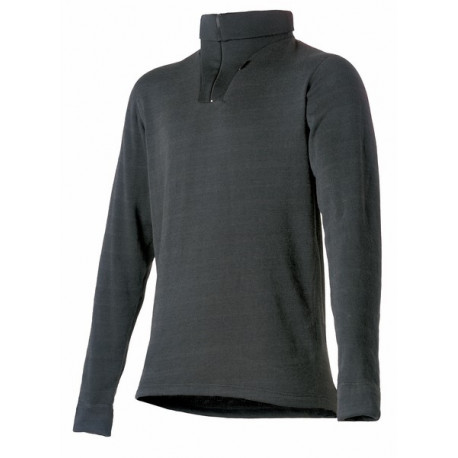 POLO A GLISSIERE RIBE Noir