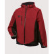 VESTE SEVILLA Rouge foncé/Noir