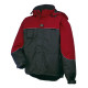 VESTE EINBECK Noir/Rouge foncé
