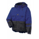 VESTE UPPSALA Bleu cobalt/Noir
