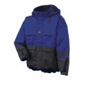 VESTE UPPSALA Bleu cobalt/Noir