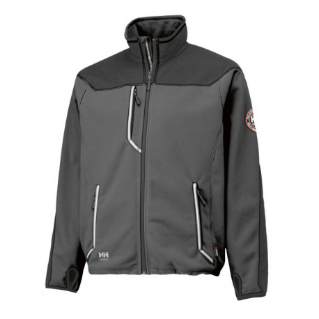 VESTE BARNABY Gris foncé/Noir