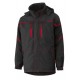 PARKA KIRUNA Noir/Rouge
