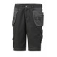 SHORT WEST HAM Noir/Gris anthracite