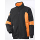 VESTE SANS CAPUCHE STOKE Noir/Orange