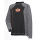 TEE-SHIRT MANCHES LONGUES STOKE Gris foncé/Noir