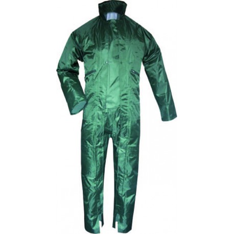 Combinaison de Pluie souple vert 
