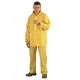 Ensemble de pluie souple polyamide jaune 