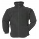 Polaire Noire veste polaire basic,340 g/m2  