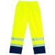 Pantalon PU hi viz jaune/marine 3  M 