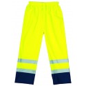 Pantalon PU hi viz jaune/marine 3  M 
