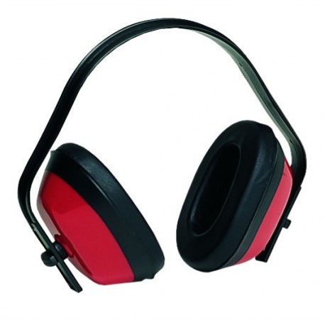 Casque antibruit EARLINE Max 200 couleur rouge
