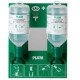 Station murale PLUM 2 flacons lave oeil 500 ml 
