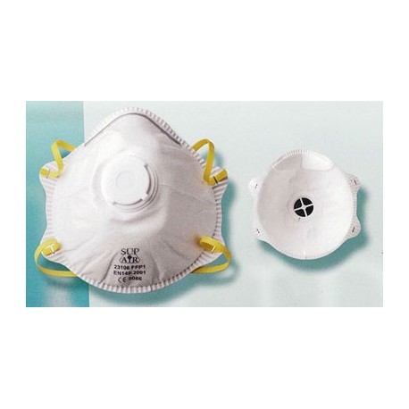 Masques à usage unique FFP1 D SL Coque Valve ( boite de 10 masques )