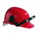 Support visiere pour casque de chantier monté