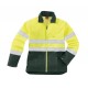 Blouson Haute Visibilité Jaune/Vert foncé