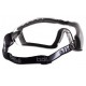 Lunettes COBRA écran PC incolore anti rayures anti bué tresse nylon 