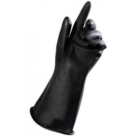 Gants BUTOFLEX651 Butyle Noir Chlorinée Relief Antidérapant