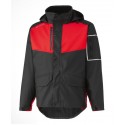 VESTE WEST COAST Noir/Rouge