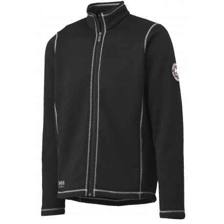 VESTE MOLLETON TRICOTE HAY RIVER 990 Noir