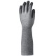 Gant anti-coupure 5 paume enduit PU noir, manche 15cm 