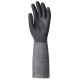 Gant anti-coupure 5 paume enduit PU noir, manche 15cm 