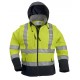 Veste SOFTSHELL hi-viz 2/1 manches amovible jaune