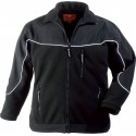 AUTAN Veste micro-polaire noir 450g/m² 
