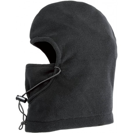 Cagoule polaire noire BALACLAVA  250g/m²