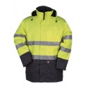 Parka Reaven SIOEN haute visibilité, étanche, ignifugée et antistatique