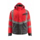 Veste Pilote MASCOT® Hastings Hi-vis rouge/Anthracite foncé