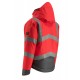 Veste Pilote MASCOT® Hastings Hi-vis rouge/Anthracite foncé