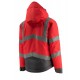 Veste Pilote MASCOT® Hastings Hi-vis rouge/Anthracite foncé