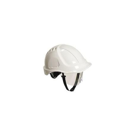 Casque avec lunettes intégrées coloris blanc