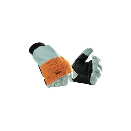 Gants Anticoupures protection deux mains EN 388 EN 381-7 Classe 0 